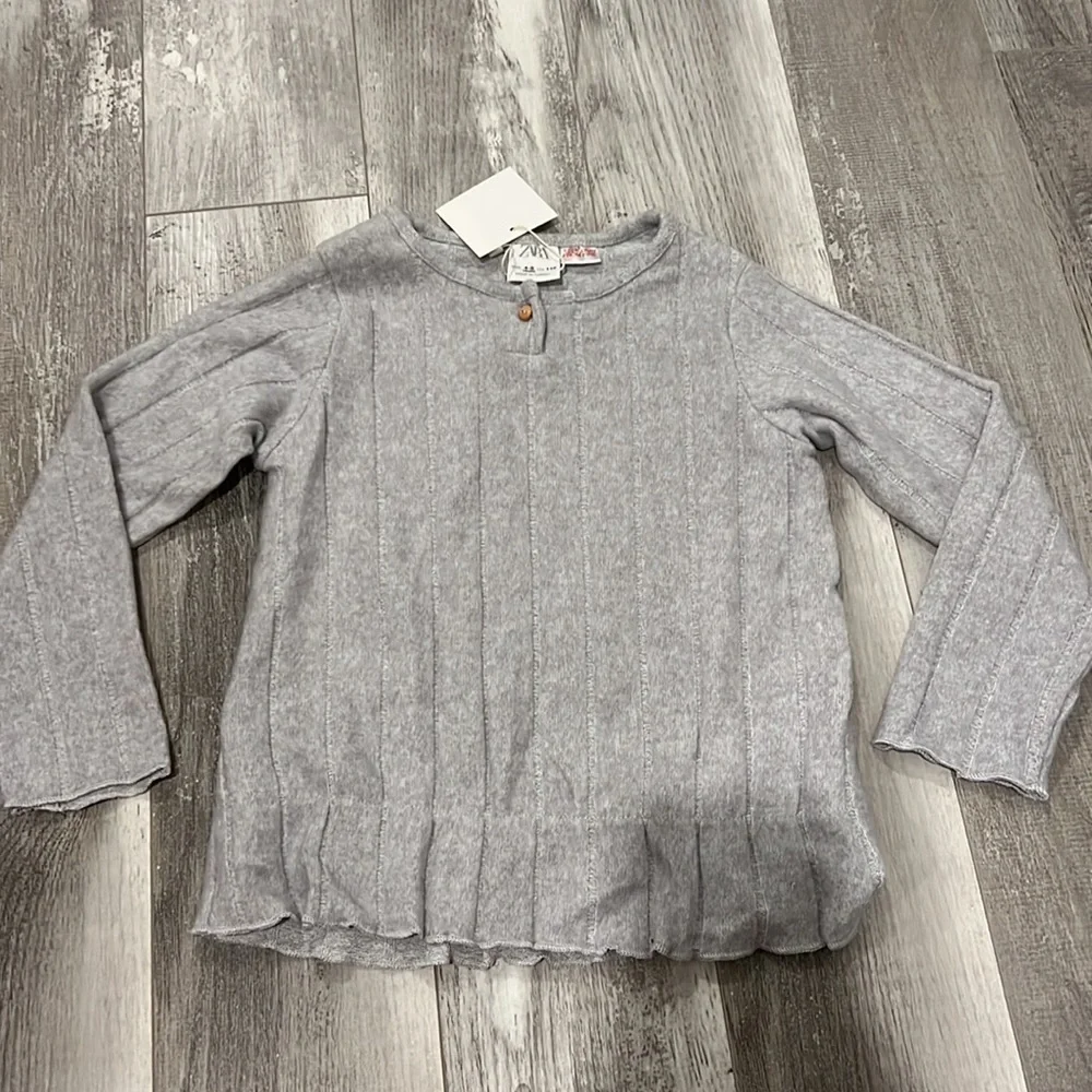 Zara Ribbed Soft Shirt